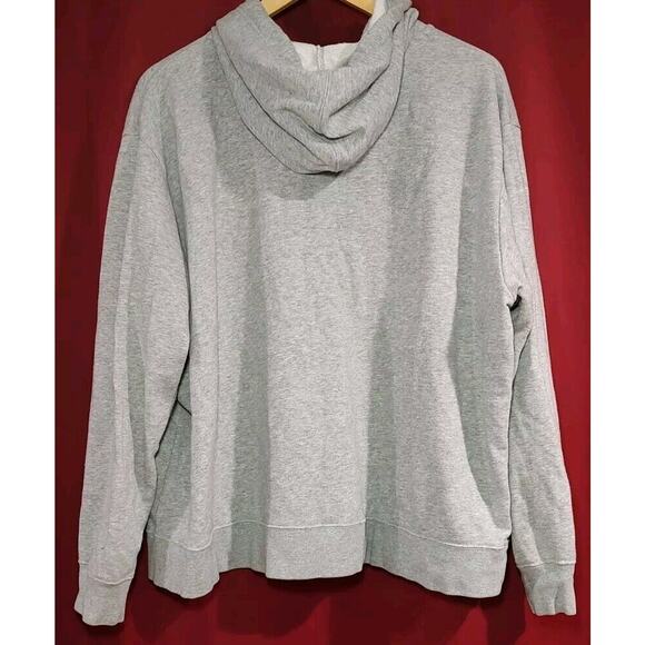 Nike Gray Center Swoosh Pullover Hoodie Women's Size 1X - Picture 6 of 8